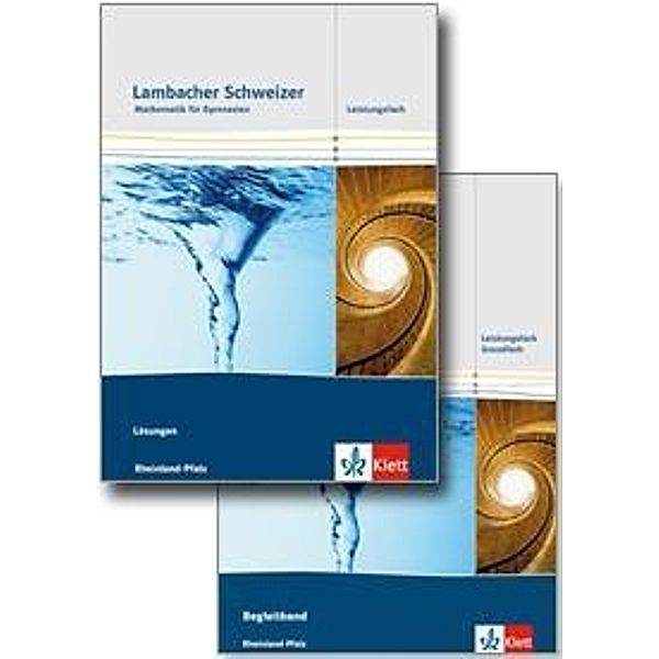 Lambacher-Schweizer, Sekundarstufe II, Ausgabe Rheinland-Pfalz 2016: 11.-13. Schuljahr, Leistungsfach, Lösungen und Serviceband, 2 Bde.