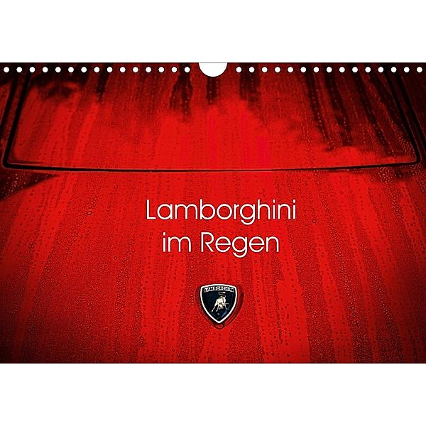 Lamborghini im Regen (Wandkalender 2021 DIN A4 quer), Petra Sagnak