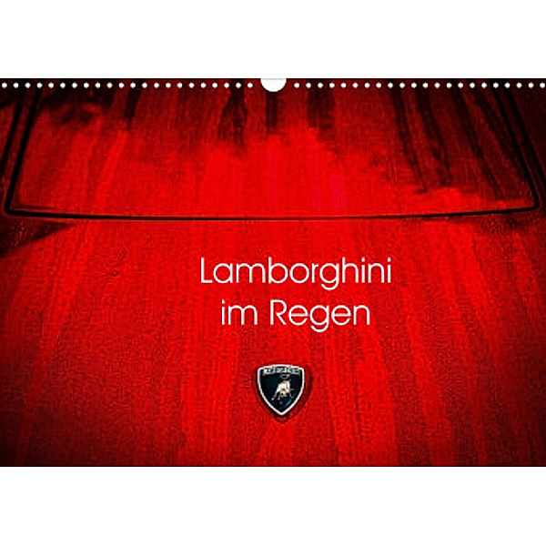 Lamborghini im Regen (Wandkalender 2022 DIN A3 quer), Petra Sagnak
