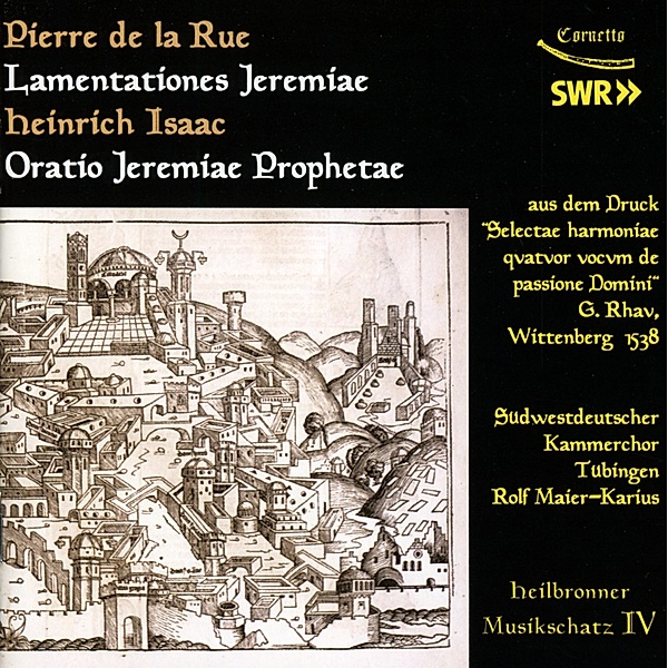 Lamentationes Jeremiae/Oratio..., Maier-Karius, Suedwestdeutscher Kammerchor