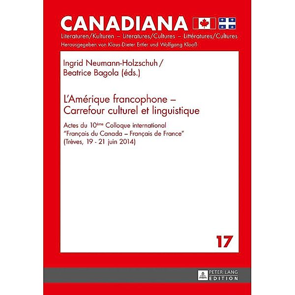 L'Amerique francophone - Carrefour culturel et linguistique
