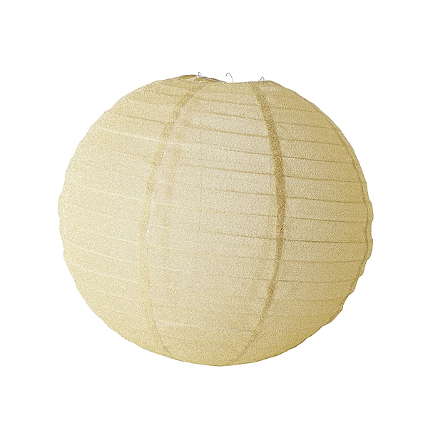 rice Lampenschirm PARTY BALL (Ø40cm) in gold