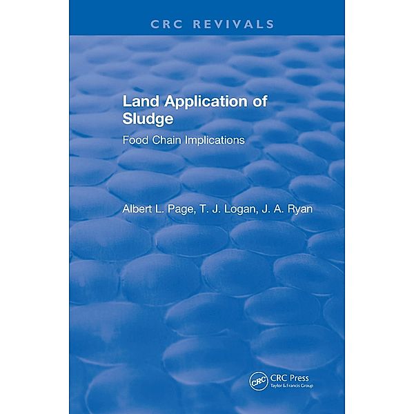 Land Application of Sludge, Albert L. Page