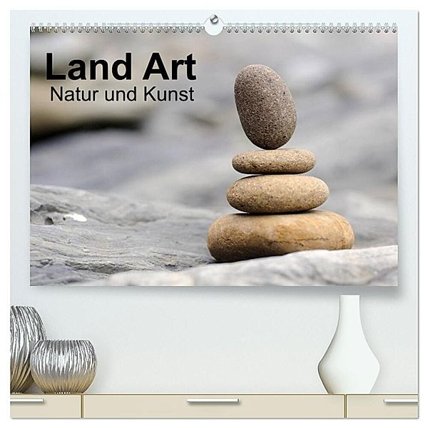 Land Art - Natur und Kunst (hochwertiger Premium Wandkalender 2024 DIN A2 quer), Kunstdruck in Hochglanz, Matthias Aigner