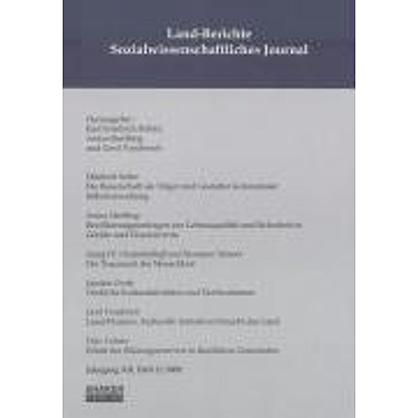 Land-Berichte. Sozialwissenschaftliches Journal