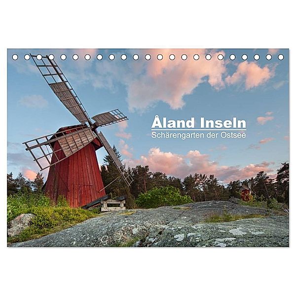 Åland Inseln: Schärengarten der Ostsee (Tischkalender 2024 DIN A5 quer), CALVENDO Monatskalender, Norman Preissler