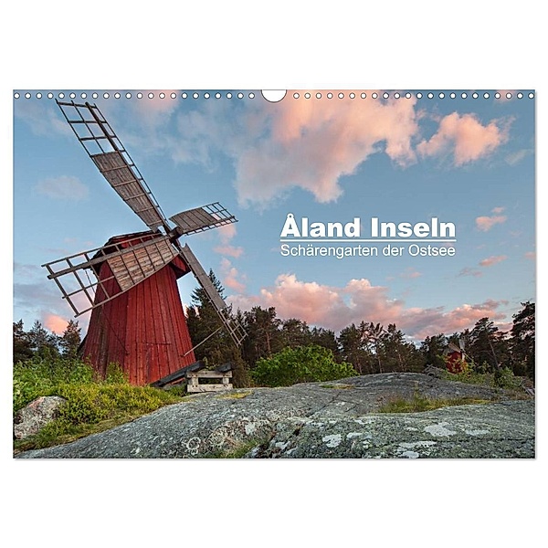 Åland Inseln: Schärengarten der Ostsee (Wandkalender 2024 DIN A3 quer), CALVENDO Monatskalender, Norman Preißler