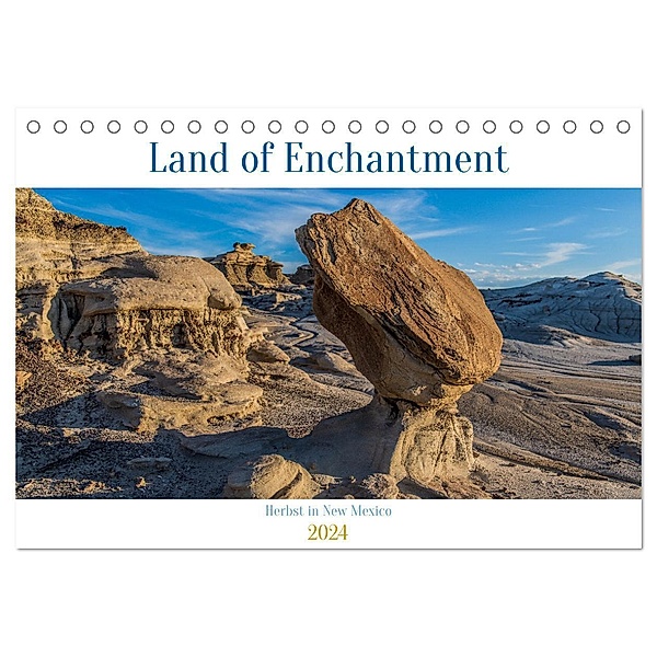 Land of Enchantment - Herbst in New Mexico (Tischkalender 2024 DIN A5 quer), CALVENDO Monatskalender, Dr. Rolf-D. Hitzbleck
