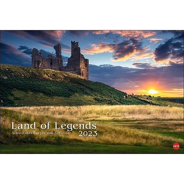 Land of Legends Kalender 2023. Ein Wandkalender im Großformat, der Schottland in seiner wilden Schönheit zeigt. Großer F
