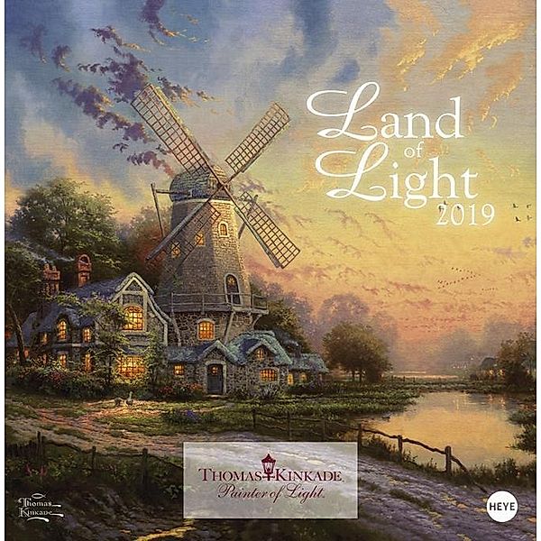 Land of Light Broschurkalender 2019, Thomas Kinkade