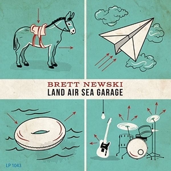 Land Sea Air Garage (Vinyl), Brett Newski
