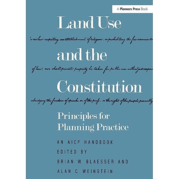 Land Use and the Constitution