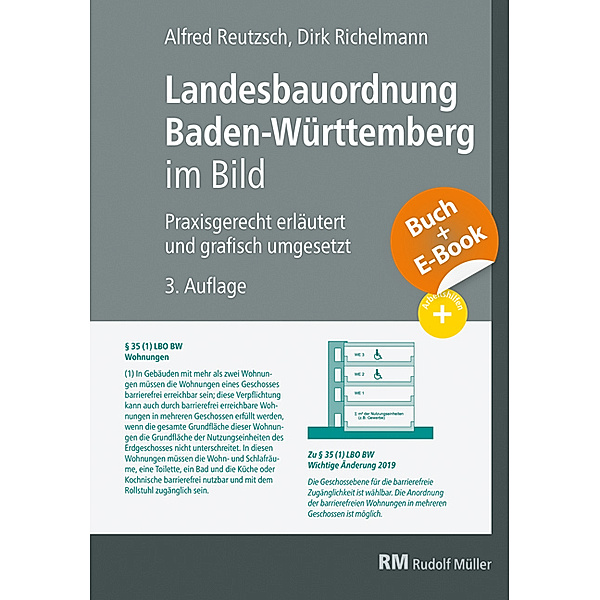 Landesbauordnung Baden-Württemberg im Bild - mit E-Book (PDF), Alfred Reutzsch, Dirk Richelmann