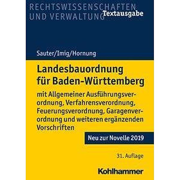 Landesbauordnung für Baden-Württemberg, Helmut Sauter, Klaus Imig, Volker Hornung