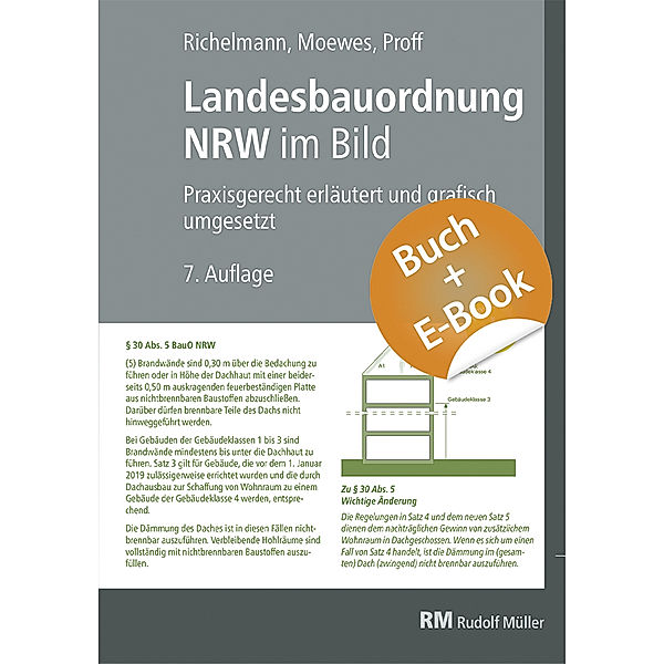 Landesbauordnung NRW im Bild - mit E-Book (PDF), Dirk Richelmann, Friederike Proff, Udo Moewes