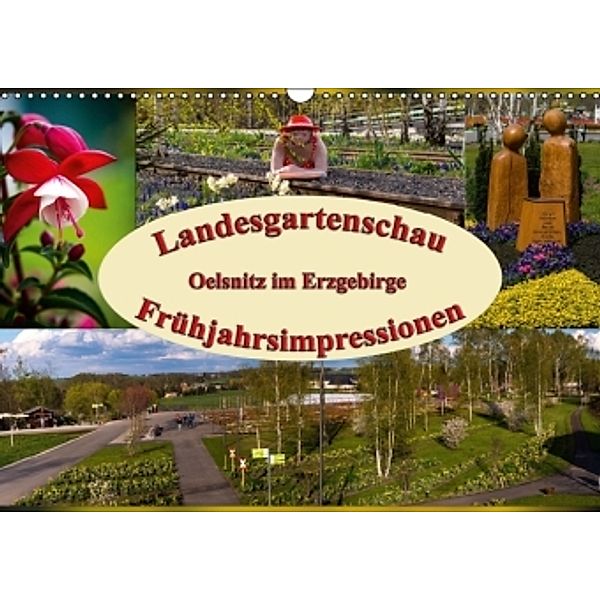Landesgartenschau Oelsnitz im Erzgebirge - Frühjahrsimpressionen (Wandkalender 2016 DIN A3 quer), Lisa Birkigt