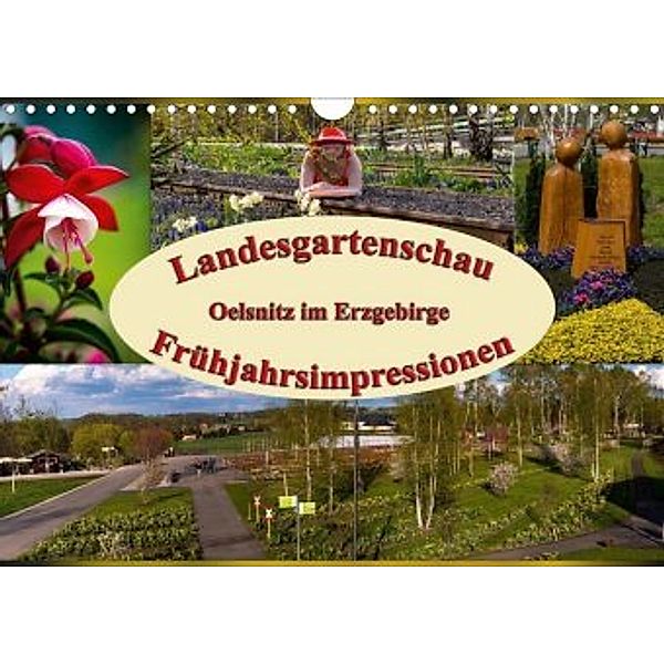 Landesgartenschau Oelsnitz im Erzgebirge - Frühjahrsimpressionen (Wandkalender 2020 DIN A4 quer), Lisa Birkigt