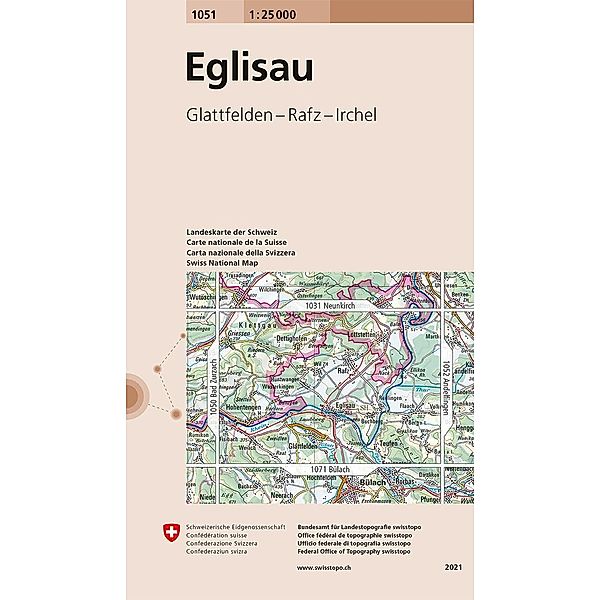 Landeskarte der Schweiz Eglisau