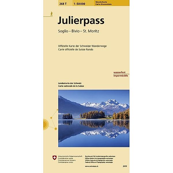 Landeskarte der Schweiz Julierpass