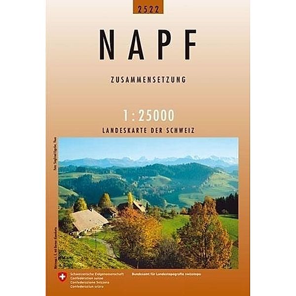 Landeskarte der Schweiz Napf