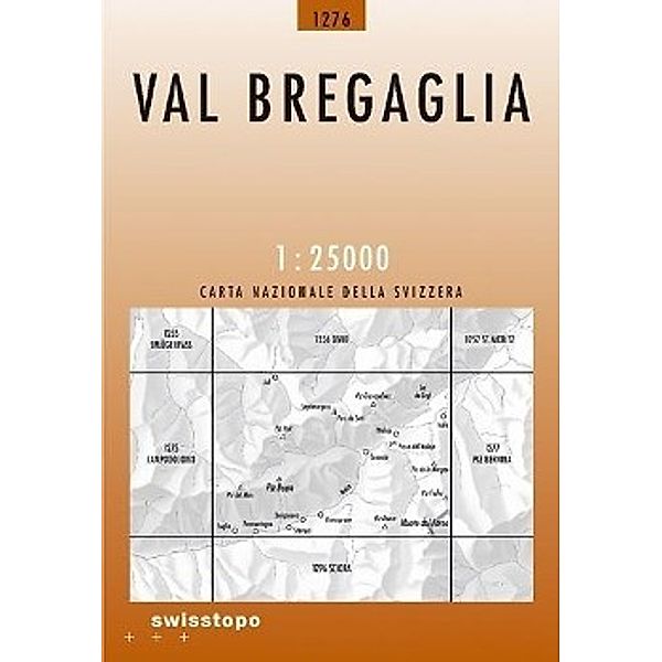 Landeskarte der Schweiz Val Bregaglia