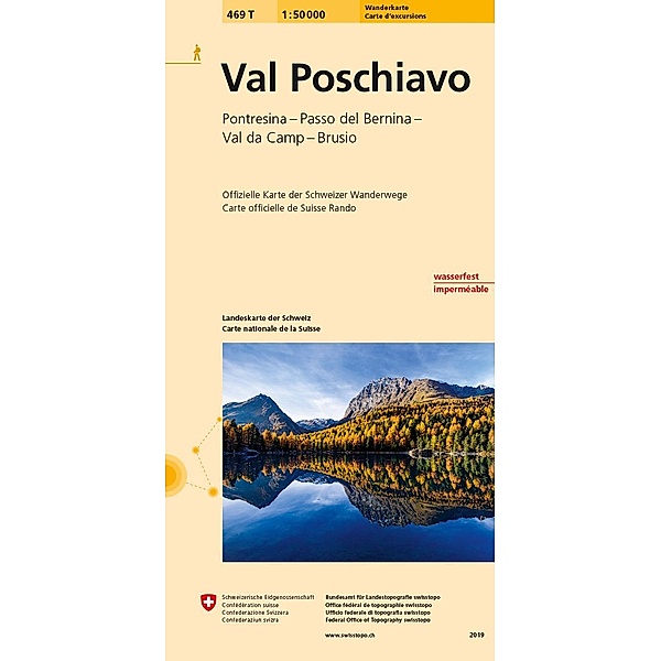 Landeskarte der Schweiz Val Poschiavo