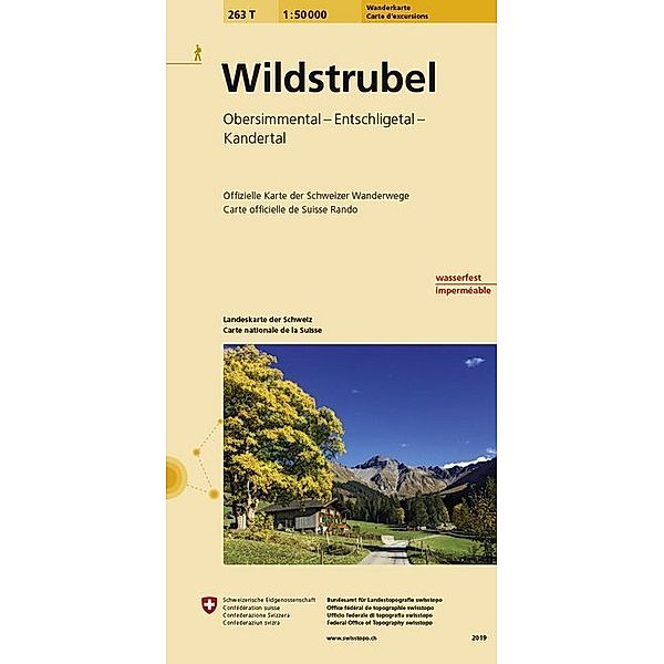 Landeskarte der Schweiz Wildstrubel