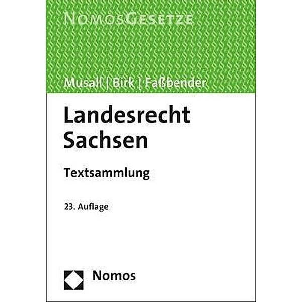 Landesrecht Sachsen