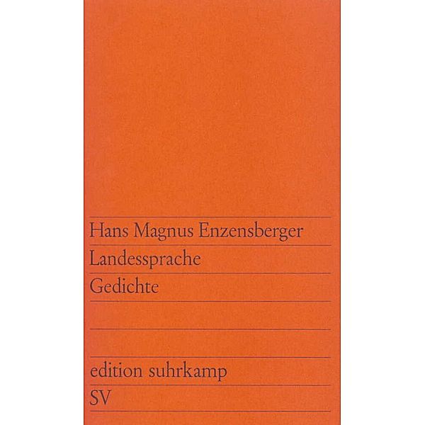 Landessprache, Hans Magnus Enzensberger