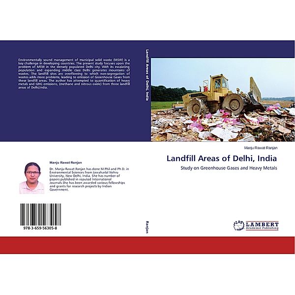 Landfill Areas of Delhi, India, Manju Rawat Ranjan