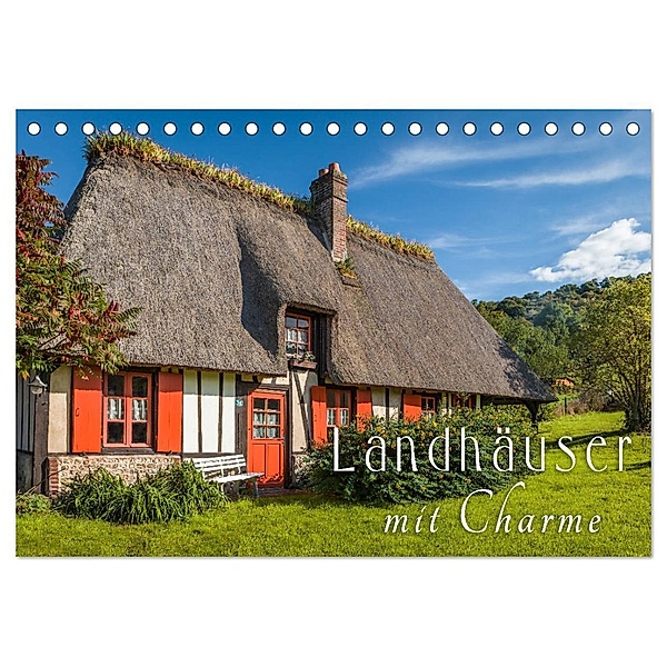 Landhäuser mit Charme (Tischkalender 2024 DIN A5 quer), CALVENDO Monatskalender, Christian Müringer