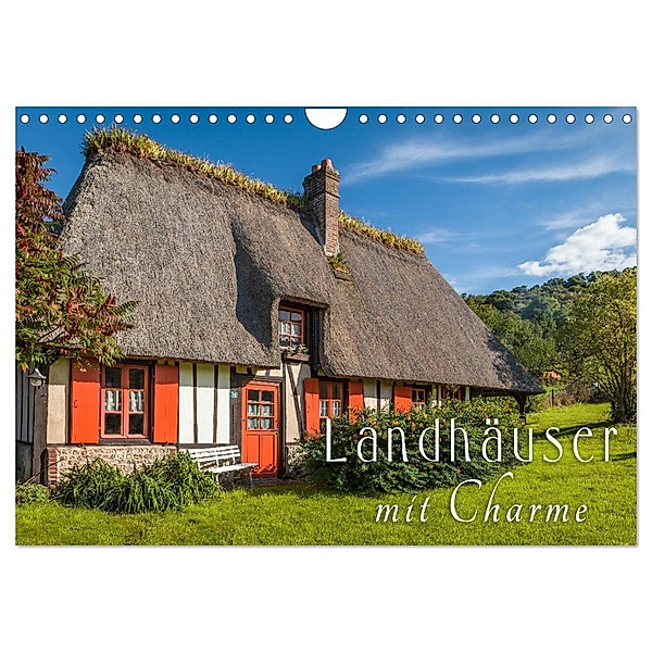 Landhäuser mit Charme (Wandkalender 2024 DIN A4 quer), CALVENDO Monatskalender, Christian Müringer