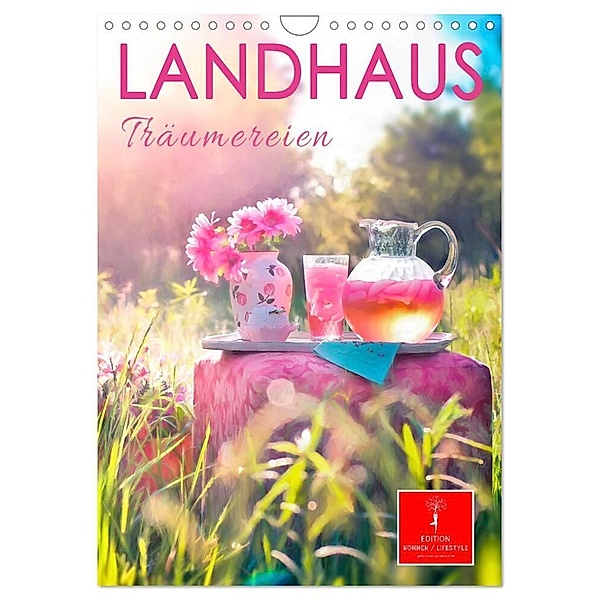 Landhaus Träumereien (Wandkalender 2024 DIN A4 hoch), CALVENDO Monatskalender, Peter Roder