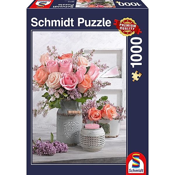 Landhausstil und Rosen (Puzzle)