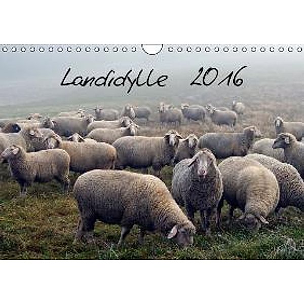 Landidylle 2016 (Wandkalender 2016 DIN A4 quer), E. Ehmke