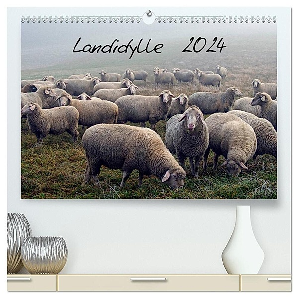 Landidylle 2024 (hochwertiger Premium Wandkalender 2024 DIN A2 quer), Kunstdruck in Hochglanz, E. Ehmke ....international ausgezeichneter Fotograf...