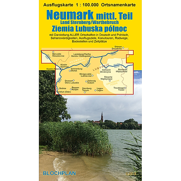 Landkarte Neumark - mittlerer Teil, Dirk Bloch
