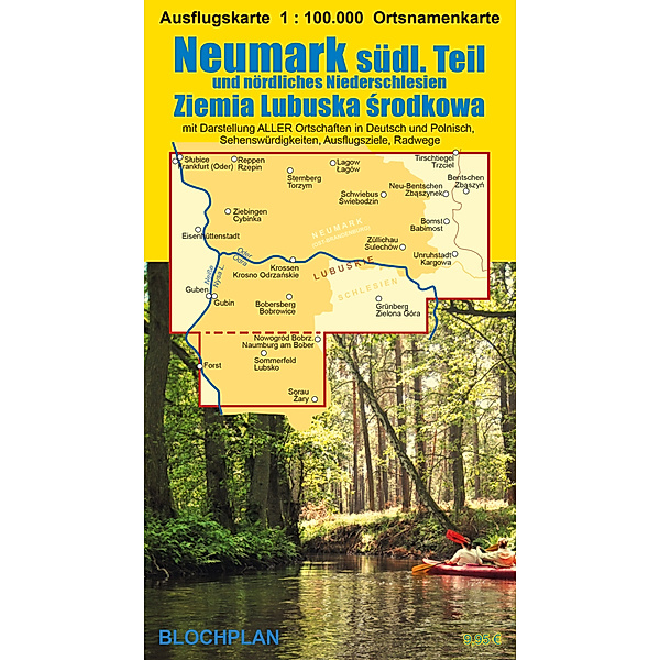 Landkarte Neumark - südlicher Teil, Dirk Bloch