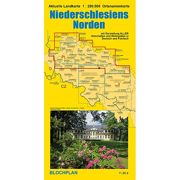 Landkarte Niederschlesiens Norden, Dirk Bloch