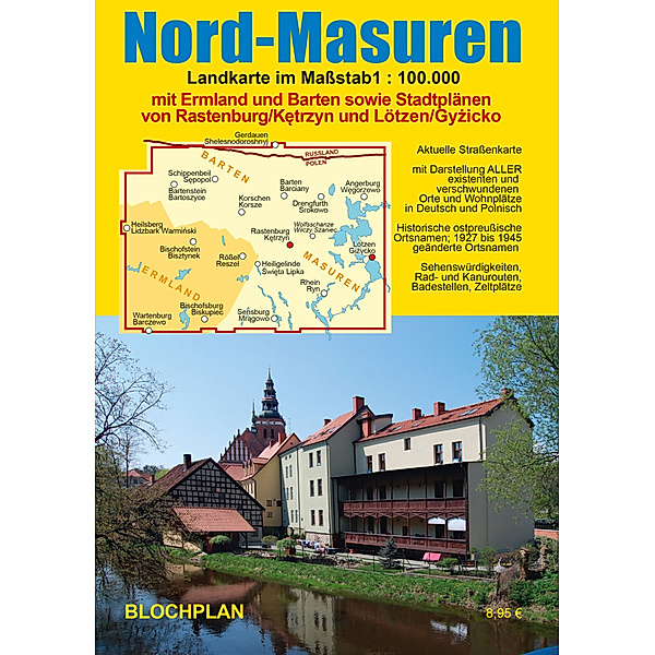 Landkarte Nord-Masuren, Dirk Bloch
