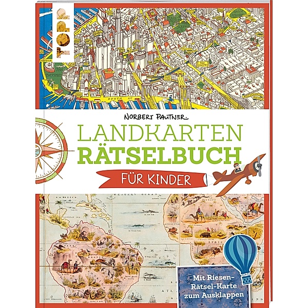 Landkarten Rätselbuch für Kinder, Norbert Pautner