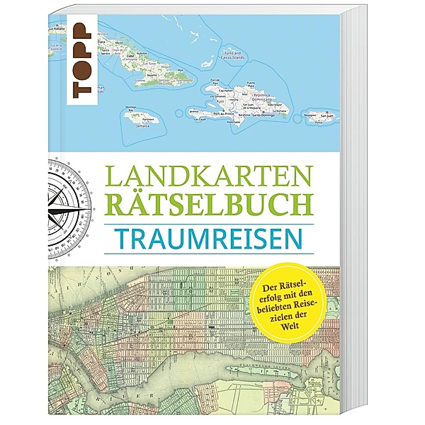 Landkarten Rätselbuch - Traumreisen, Norbert Pautner