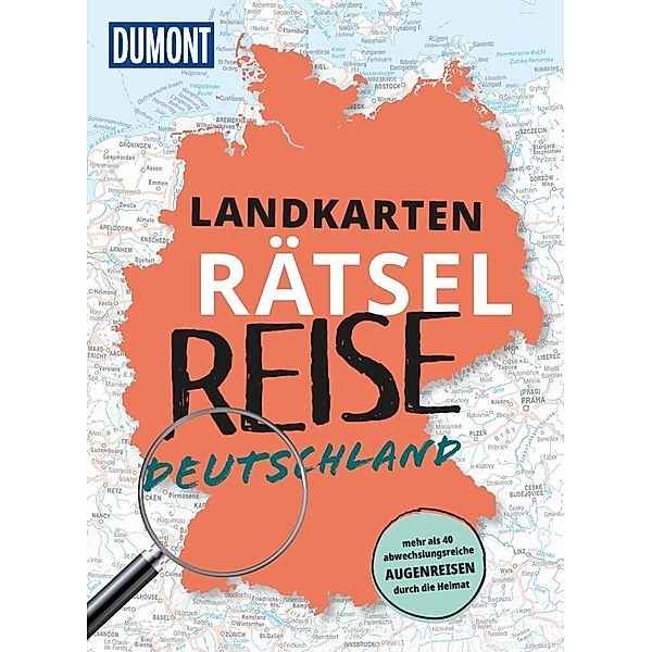 Landkarten-Rätselreise Deutschland, Nadine Ormo, Michael Laufersweiler