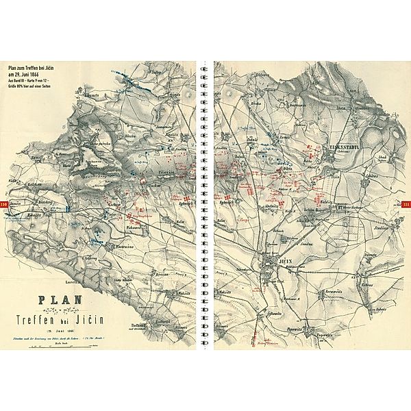 LANDKARTEN - Schlachtpläne - Schlacht bei Custoza