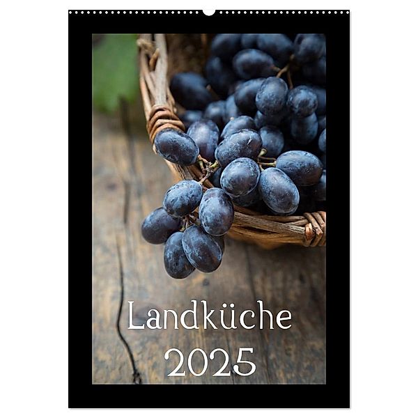 Landküche (Wandkalender 2025 DIN A2 hoch), CALVENDO Monatskalender, Calvendo, Larissa Veronesi