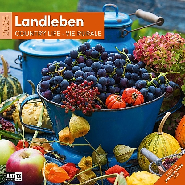 Landleben Kalender 2025 - 30x30, Ackermann Kunstverlag