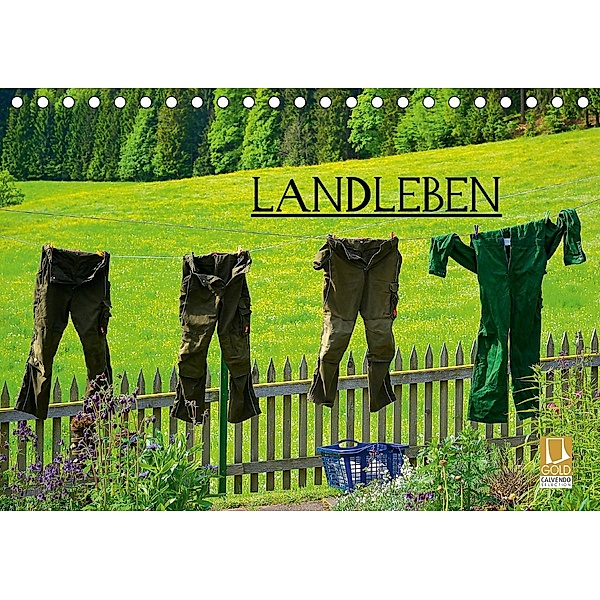 Landleben (Tischkalender 2021 DIN A5 quer), Bildagentur Geduldig