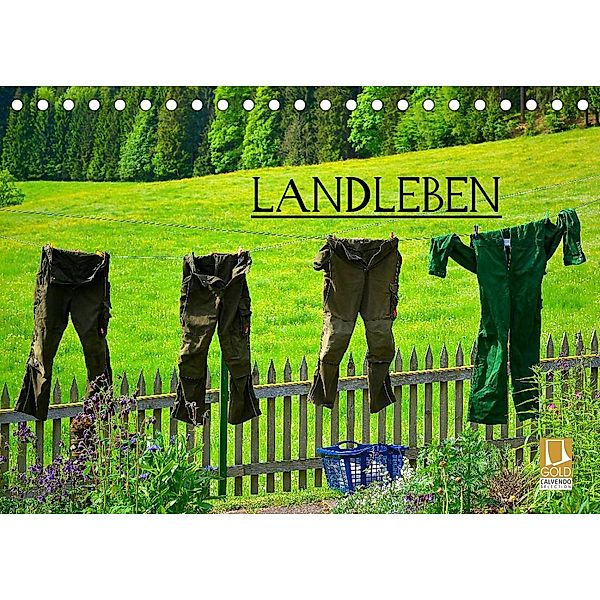 Landleben (Tischkalender 2023 DIN A5 quer), Bildagentur Geduldig