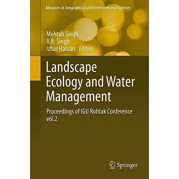 Landscape Ecology and Water Management.Vol.2
