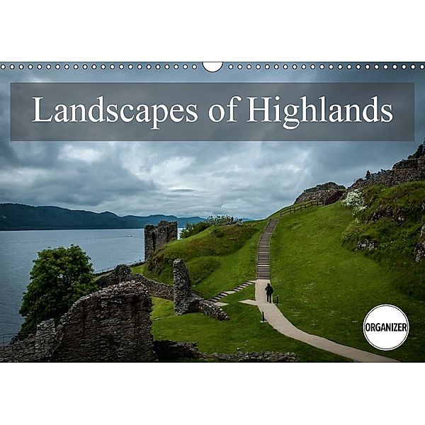 Landscapes of Highlands (Wall Calendar 2018 DIN A3 Landscape), Alain Gaymard